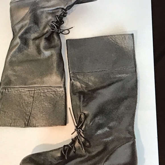 GEE WAWA tall ANTHROPOLOGIE chocolate brown boots - Picture 6 of 8